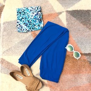 NWOT Lularoe One Size | Royal Blue 💙 Leggings